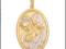 ZŁOTY pr.585 MEDALIK ŚWIĘTA RODZINA MATKA BOSKA