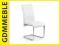 ELEGANCKIE KRZESŁO METALOWE K107 BIAŁE OD RĘKI GDM