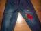 spodnie jeans dla dziewczynki 4-5 lat rozmiar 110