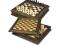 Szachy, Warcaby, Backgammon Zestaw gier  BIG
