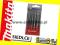 ZESTAW 5 SZT WIERTEŁ DO BETONU MAKITA D-05175