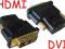 Adapter przejściówka HDMI (ż) - DVI (m) Gold Łódź