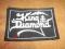 KING DIAMOND -  naszywka sitodruk !