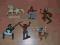 Indianie + koń  PRL figurki
