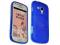 BLUE etui Gel Samsung Galaxy Trend Plus + folia