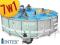 DUŻY BASEN STELAŻOWY 488x122 cm ZESTAW 7w1 28324