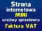 Strona www internetowa mini CMS F-VAT uczciwość