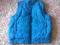 PIKOWANA NIEBIESKA MĘSKA KAMIZELKA  XL -XXL