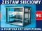 16-punktowy ZESTAW sieciowy RACK-owy ZR-S16-9U/450