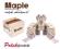 Drewniane klocki MAPLE 200szt drewniana skrzynia