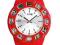ZEGAREK Z TELEFONEM, BIAŁO-CZERWONY
