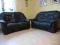 SOFA SOFY 2 OSOBOWE KOMPLET 2 SZT. OKAZJA SKÓRA