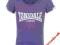 Lonsdale 2 Stripe Purple - 7/8 lat-T-shirt NOWY