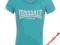 Lonsdale 2 Stripe Blue - 7/8 lat-T-shirt NOWY