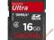 SANDISK SECURE DIGITAL 16GB ULTRA |!