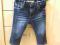 granatowe rurki jeansowe H&amp;M 6-9m 74 cm j.nowe