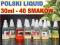 NAJLEPSZY POLSKI LIQUID 30ml DUŻY WYBÓR