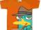 AGENT P DZIOBAK T-shirt Bluzka LICENCJA r.128