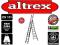 Drabiny drabina aluminiowa 3x12 ALTREX ROCKY