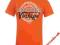 Lee Cooper Logo Orange - 7/8 lat-T-shirt NOWY