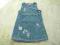 NEXT sukienka jeansowa 86 cm
