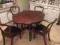 Stół,4krzesła LUDWIK FILIP
