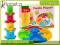 KOLOROWE EDUKACYJNE PUZZLE UKŁADANKA KUBECZKI