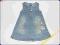 Sukienka jeansowa NEXT rozm. 86 cm 12-18 m-cy Sukienka jeansowa NEXT rozm. 86 cm 12-18 m-cy