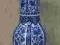 PIEKNY WAZON BIAŁO-NIEBIESKI. DELFT.SYGNOWANY 30cm