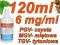 Bazy Rm1 PGV, TGV, MGV 120 ml 6 mg/ml