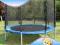Trampolina ogrodowa 11FT-335cm siatka +drabinka
