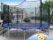 Trampolina ogrodowa 14FT-427cm siatka +drabinka