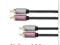 KABEL PRZEWÓD 2RCA-2RCA 0,5m Kruger Matz COAXIAL