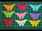 {gosia} SCRAPKI motyl 5,0cm 20 sztuk POLECAM!!!
