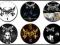 MAYHEM PRZYPINKI BADZIKI MARDUK WATAIN BLACK METAL