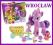 HASBRO MY LITTLE PONY TWILIGHT Z WÓZKIEM RUCHOMA