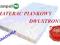 Materac Piankowy 60x120cm DWUSTRONNY DANPOL