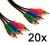 Kabel 3x RCA-RCA chinch komponent nowy hurt 20szt.