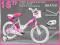 ORYGINALNY WŁOSKI ROWEREK HELLO KITTY 16 ! ROWER !