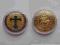 40mm Piękny numizmat zapraszam Templariusze