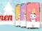 iPOD TOUCH 4G HEAD CASE SNOWMEN etui futerał