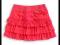 C&amp;A koralowa spódniczka kaskada tutu rozm 92