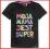 ENDO CZARNY T-SHIRT MOJA MAMA JEST SUPER 110