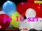 Balony świecące party urodziny 18 30 40 50 60 -te