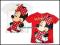 MYSZKA MINNIE T-SHIRT TOP BIEL 116 - 122