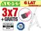 DRABINY drabina aluminiowa 3x7 ALOSS - 5,30m HIT!