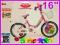 NOWOSC ROWEREK FAIRY 16 ROWER POLSKI+GRATIS