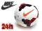 Piłka nożna Nike Strike roz.5 biało czerwona NEW