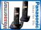 Dwa telefony bezprzewodowe Panasonic KX-TG1712
