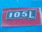 105 L syrena NOWY emblemat